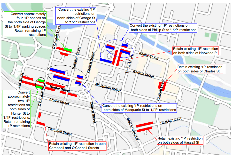 City of Parramatta Council 30 Minute CBD Parking Proposal